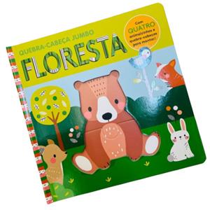 QUEBRA CABEÇA JUNBO FLORESTE